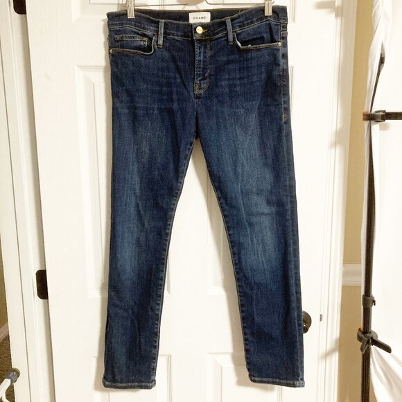Frame Le Garcon Boyfriend Jean Dublin Grind Size 29 - Picture 1 of 9